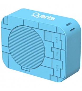 Speaker Quanta QTSPB46 Portátil Bluetooth/3W - Azul