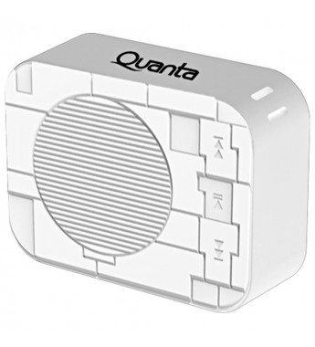 Speaker Quanta QTSPB46 Portátil Bluetooth/3W - Blanco