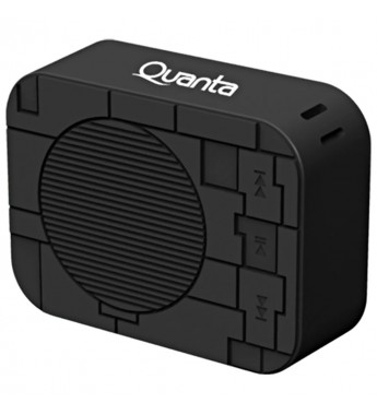 Speaker Quanta QTSPB46 Portátil Bluetooth/3W - Negro