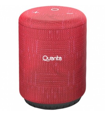 Speaker Quanta QTSPB57 Portátil Bluetooth/5W - Rojo