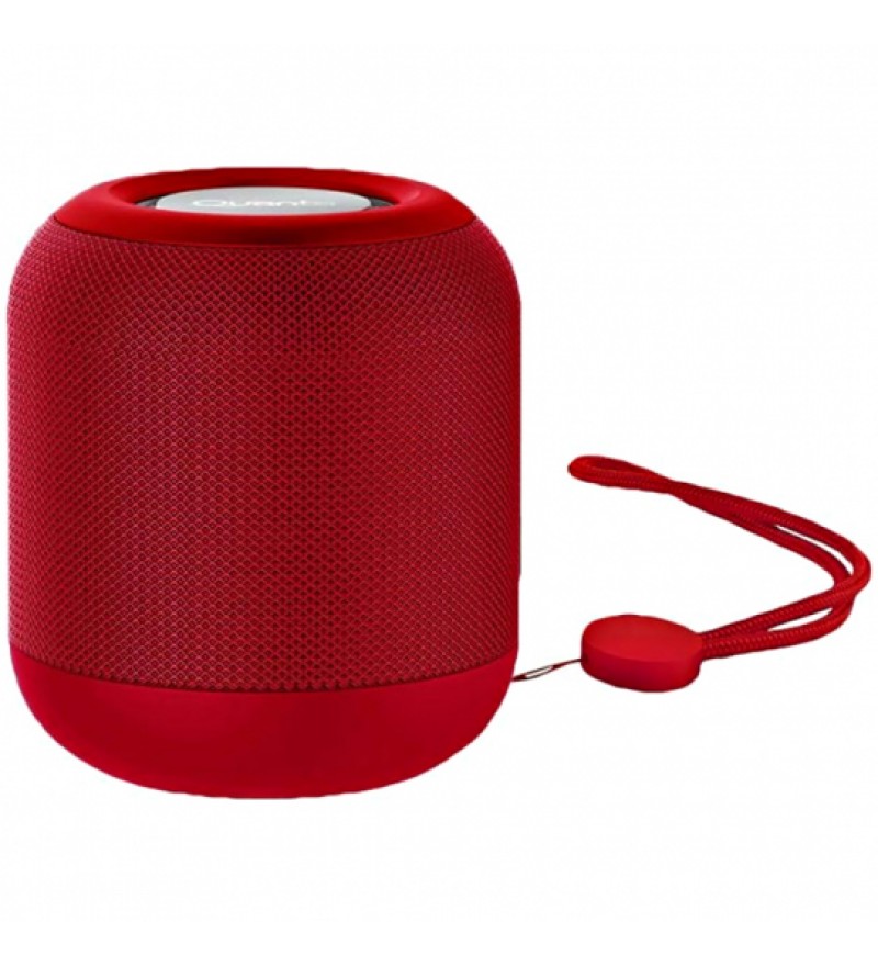 Speaker Quanta QTSPB61 de 3W con Bluetooth/IPX6 - Rojo
