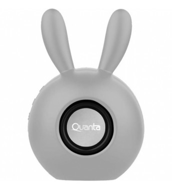 Speaker Quanta QTSPB62 Portátil Bluetooth/IPX6/3W - Gris
