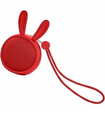 Speaker Quanta QTSPB62 Portátil Bluetooth/IPX6/3W - Rojo