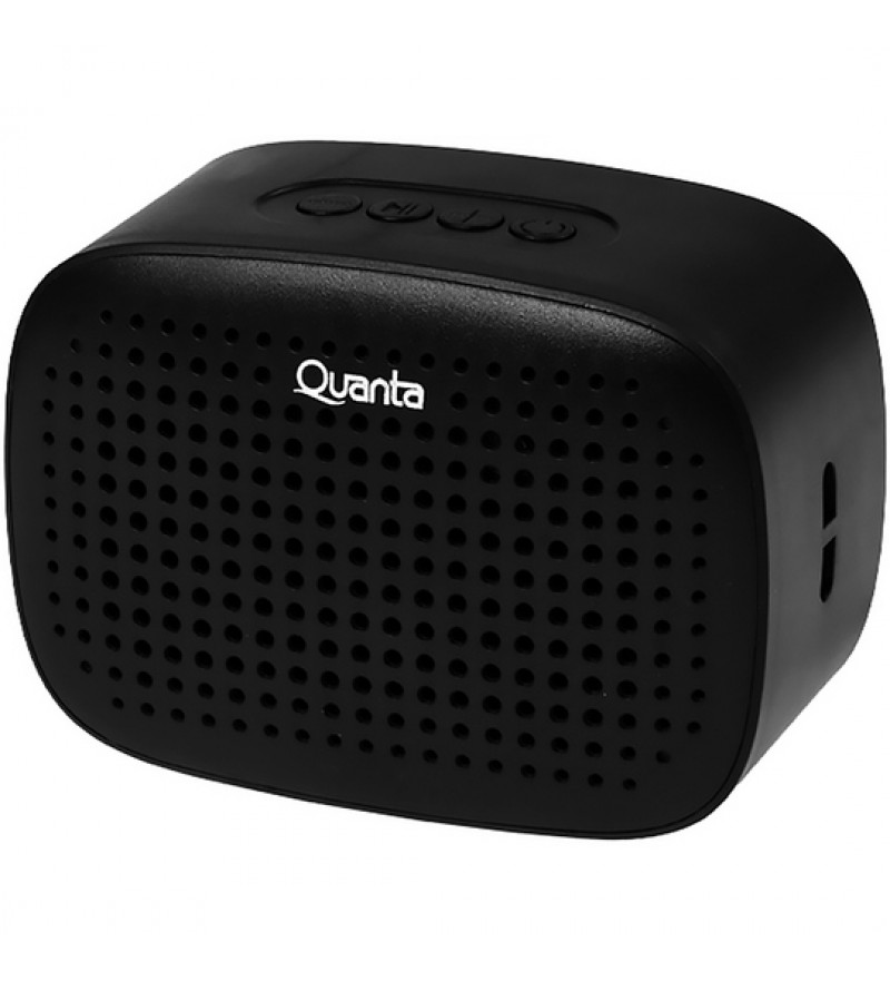 Speaker Quanta QTSPB63 Portátil Bluetooth/3W - Negro