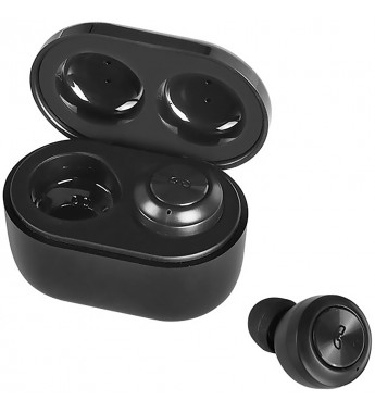 Auriculares Inalámbricos Quanta QTFOB71 con Bluetooth/Micrófono - Negro