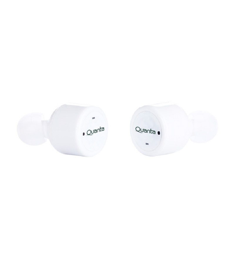Auriculares Inalámbricos Quanta QTFB20 con Bluetooth/Micrófono - Blanco