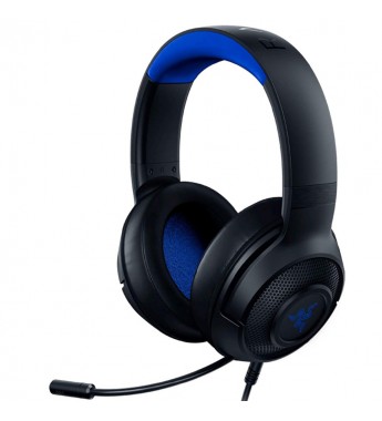 Headset Gaming Razer Kraken X / Driver de 40mm - Negro/Azul 