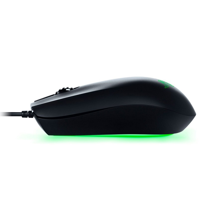 Mouse Gaming Razer Abyssus Essential RZ01-02160300R3U1 con iluminación RGB/7200DPI Ajustable/3 Botones - Negro