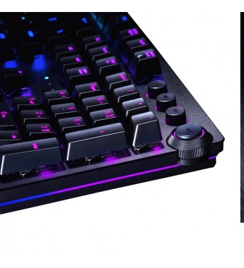 Teclado Gaming Razer Huntsman Elite con Reposamuñecas e Iluminación RGB/Ingles- Negro