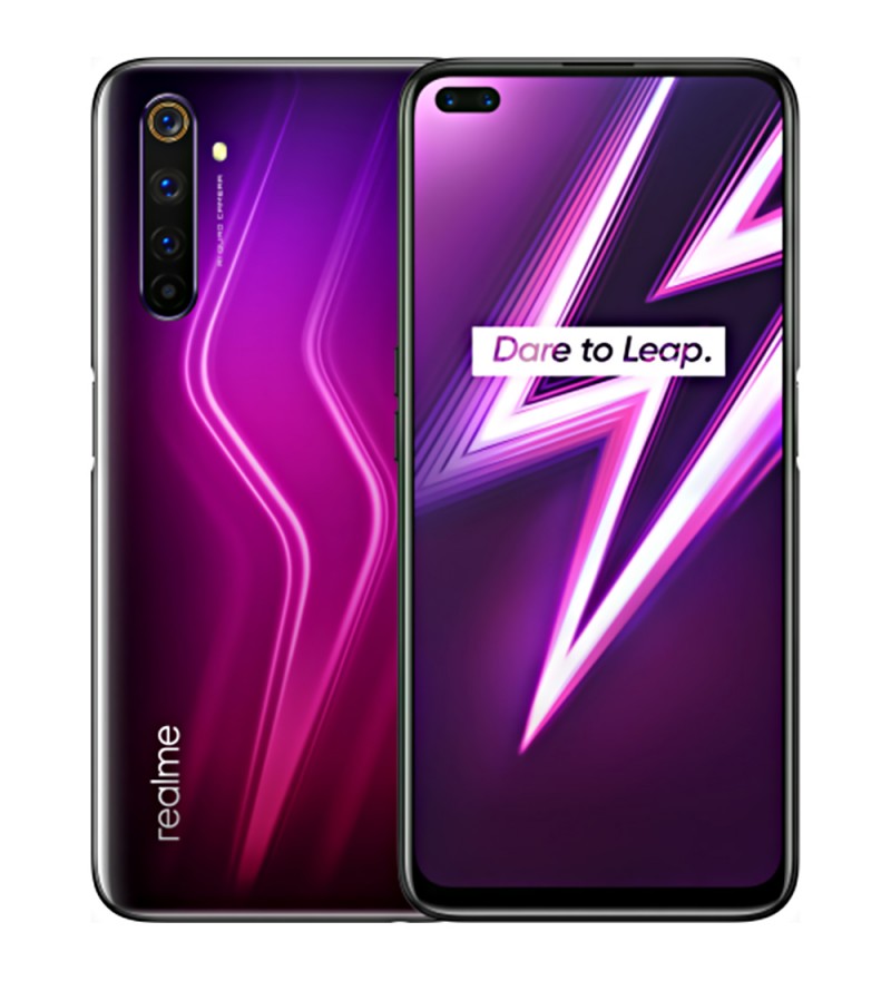 Smartphone Realme 6 Pro RMX2063 DS 8/128GB 6.6" 64+8+12+2/16MP A10 - Lightning Red