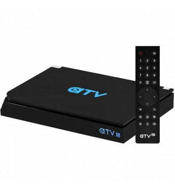 Tv Box ATV A5 5G 8K UHD con 2/16GB Bluetooth/Wi-Fi/A9.0/Bivolt - Negro