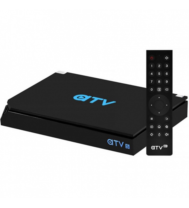 Tv Box ATV A5 5G 8K UHD con 2/16GB Bluetooth/Wi-Fi/A9.0/Bivolt - Negro