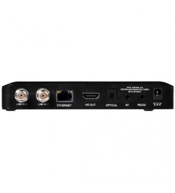 Receptor FTA Alphasat Hero KVM Edition 4K Full HD USB/HDMI/WIFI/DLNA - Negro