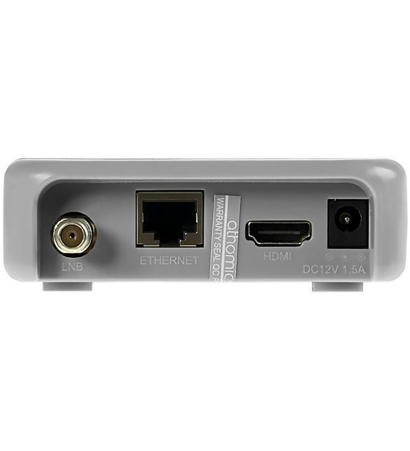 Receptor FTA Athomics i3 FHD con HDMI/Wi-Fi/USB - Negro/Gris