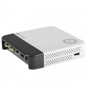 Receptor FTA Athomics S3 FHD con HDMI/WiFi/USB - Blanco/Gris