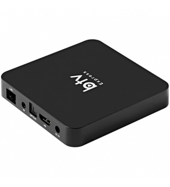 Tv Box BTV Express E9 FHD con 1/8GB Wi-Fi/Android/Bivolt - Negro