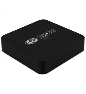 Tv Box Smart TV DC BOX 8K UHD con 16/128GB Wi-Fi/A9.0/Bivolt - Negro