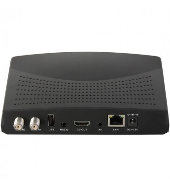 Receptor FTA Freesky MAX HD+ con USB/HDMI/VOD/Bivolt - Negro