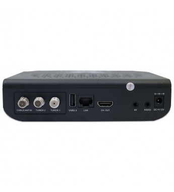 Receptor FTA Freesky Triplo X FHD con WIFI/USB/HDMI/RJ45 - Negro