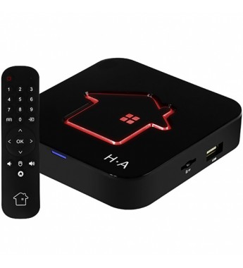 Tv Box HTV H-A UHD con 2/16GB Bluetooth/Wi-Fi/Bivolt A7 - Negro