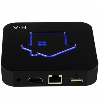 Tv Box HTV H-A UHD con 2/16GB Bluetooth/Wi-Fi/Bivolt A7 - Negro