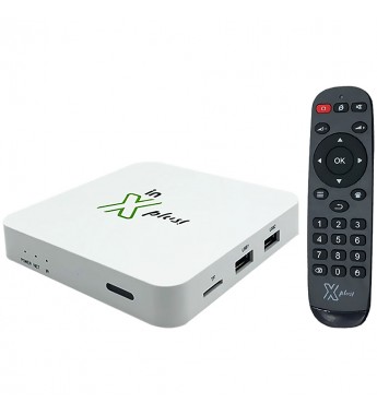 TV Box In X Plus 8K con Wi-Fi/HDMI/USB/Bivolt - Blanco