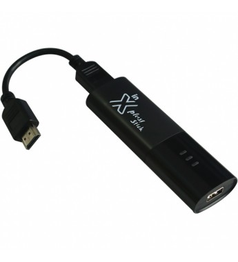 Conversor de TV Interbras in X Plus Stick 4K con 1/8GB Wi-Fi/A7.1/Bivolt - Negro