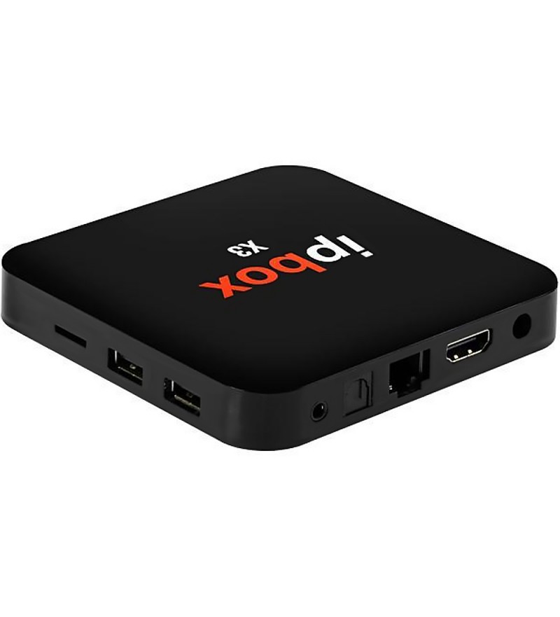 Tv Box Ipbox X3 4K con Wi-Fi/HDMI/USB/VP9/Bivolt - Negro