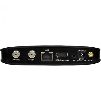 Receptor FTA Multisat M200 FHD con 2GB/128MB Wi-Fi/USB/HDMI/Bivolt - Negro