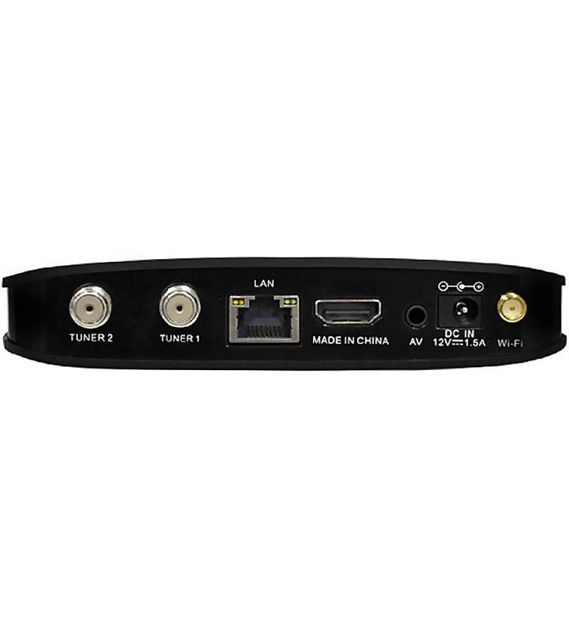 Receptor FTA Multisat M200 FHD con 2GB/128MB Wi-Fi/USB/HDMI/Bivolt - Negro