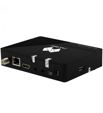 Receptor FTA Multisat M250 FHD con 16MB/1GB HDMI/Bivolt - Negro