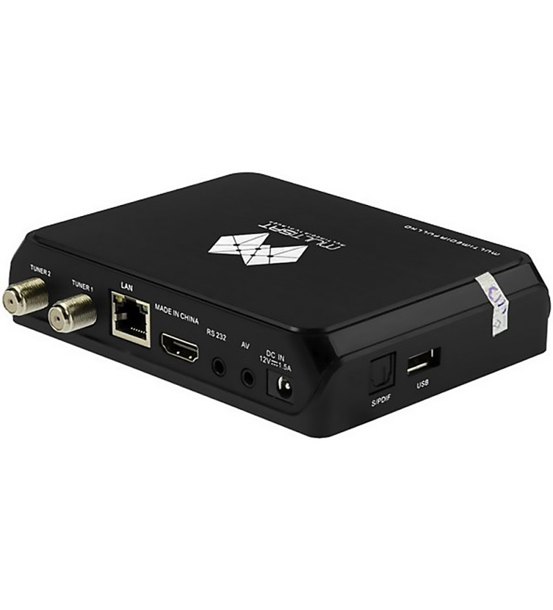 Receptor FTA Multisat M300 HD Wi-Fi/USB/HDMI/Bivolt - Negro