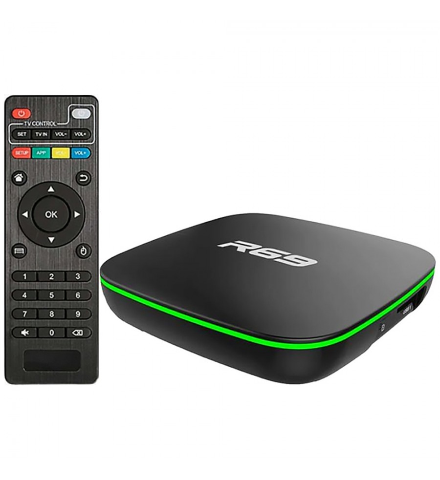Comprá Receptor TV Box Smart R69 8K Wifi - Negro - Envios a todo el Paraguay