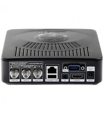 Receptor FTA Tocombox Soccer HD con Lentes 3D USB/HDMI/Bivolt - Negro