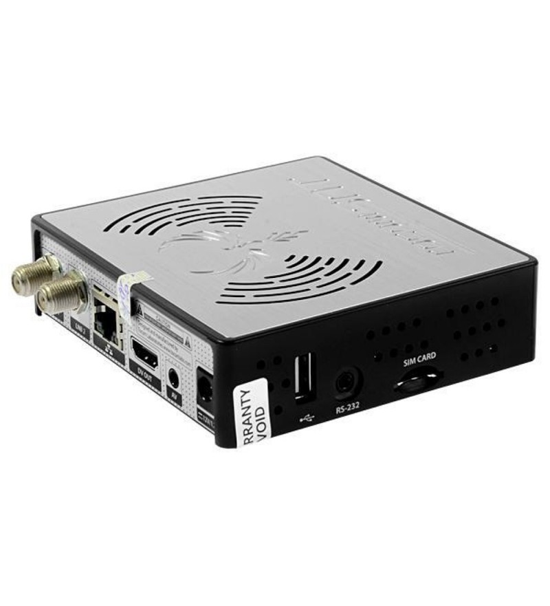Receptor FTA Tocomsat Phoenix S 3D FHD WI-Fi/USB/IPTV/MicroSD - Negro/Plata