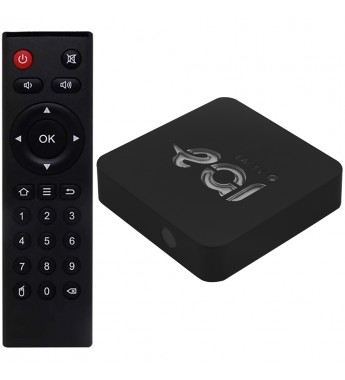 Tv Box eai Tv 4K Ultra HD Bluetooth/Wi-Fi/2GB RAM/16GB ROM/Bivolt - Negro