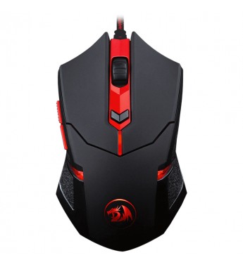 Combo Gaming Redragon S101-BA 4 en 1 Mouse + Mousepad + Headset + Teclado con Retroiluminación RGB - Negro/Rojo