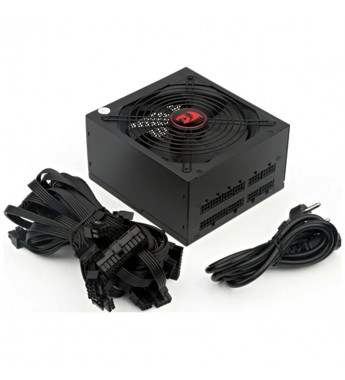 Fuente de Alimentación para PC Redragon RGPS GC-PS003 con 80 Plus Bronze/600W/Bivolt - Negro