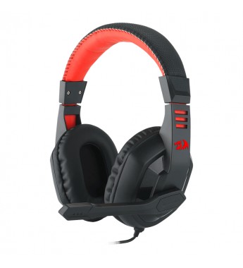 Headset Gaming Redragon Ares H120 Micrófono Retráctil /40 mm - Negro/Rojo