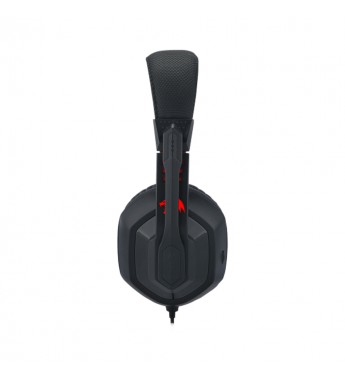 Headset Gaming Redragon Ares H120 Micrófono Retráctil /40 mm - Negro/Rojo
