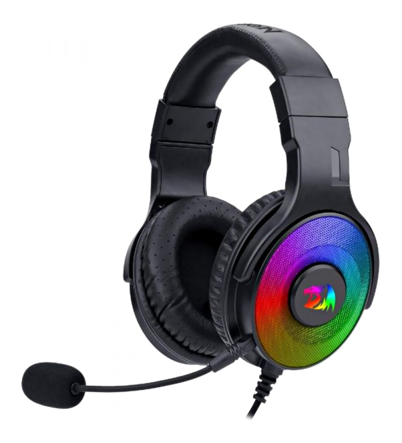 Headset Gaming Redragon Pandora H350 RGB/50mm/Micrófono Omnidireccional - Negro