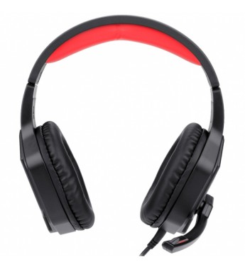 Headset Gaming Redragon Themis 2 H220N 50mm/Micrófono Omnidireccional - Negro/Rojo