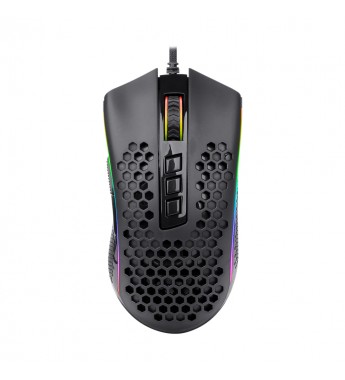 Mouse Gaming Redragon Storm Elite M988-RGB con Iluminación RGB/16000DPI Ajustable/8 botones - Negro 