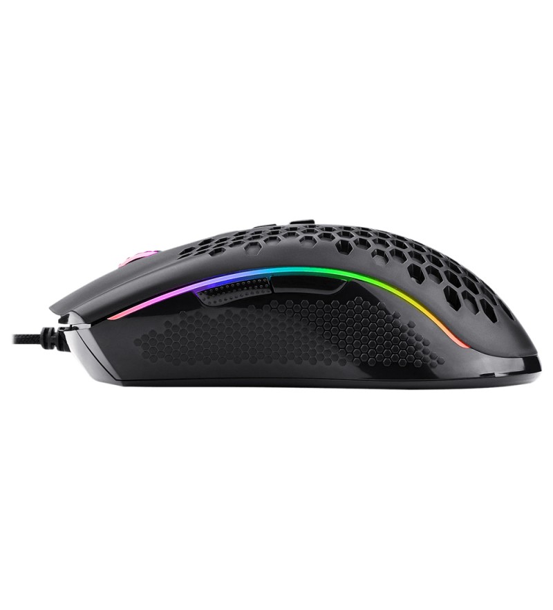Mouse Gaming Redragon Storm Elite M988-RGB con Iluminación RGB/16000DPI Ajustable/8 botones - Negro 