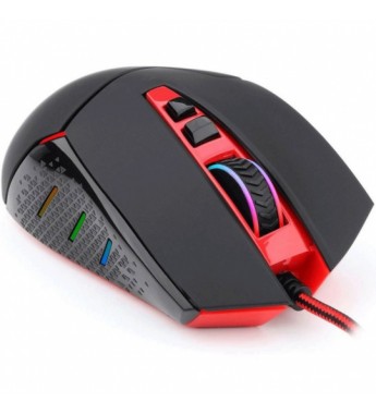 Mouse Gaming Redragon Inspirit 2 M907 RGB 14400DPI Ajustable/8 Botones - Negro