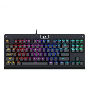 Teclado Gaming REDRAGON K568RGB Dark Avenger Mechanical Keyboard con Iluminación RGB / Español - Negro 