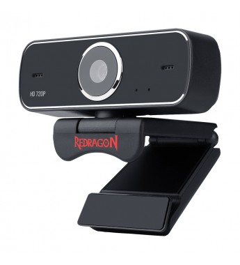 Web Cam Redragon Fobos GW600 HD 720P con Micrófono incorporado - Negro