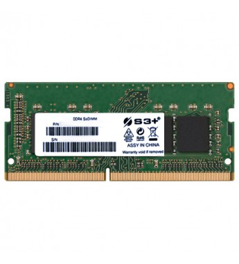 Memoria RAM para Notebook S3+ de 16GB S3S4N2619161 DDR4/2666MHz - Verde