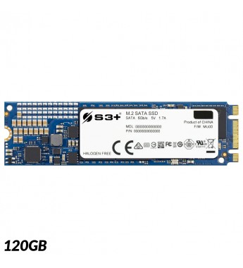 SSD M.2 S3+ S3SSDA120 de 120GB hasta 550MB/s de Lectura