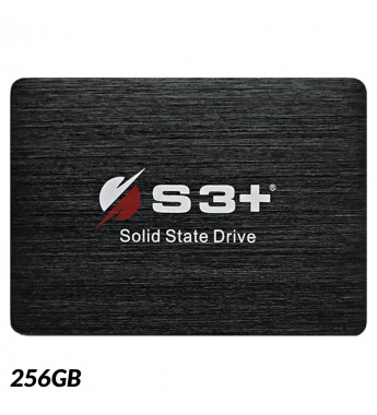 SSD 2.5" S3+ S3SSDC256 de 256GB hasta 562MB/s de Lectura - Negro